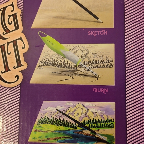 NWT!! Wood Burning Kit - Picture 4 of 8